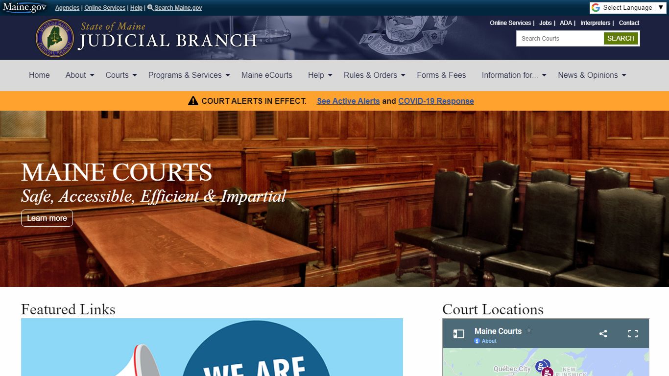 Maine Judicial Branch